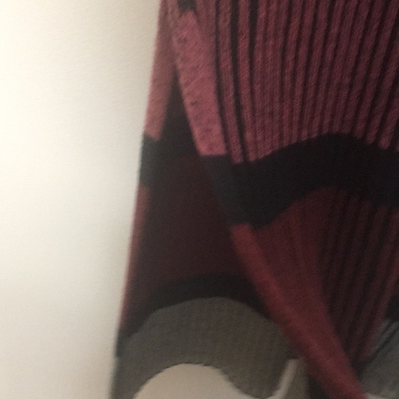 Ladies maxi dress ,ribbed and long sleeves - Picture 4 of 11